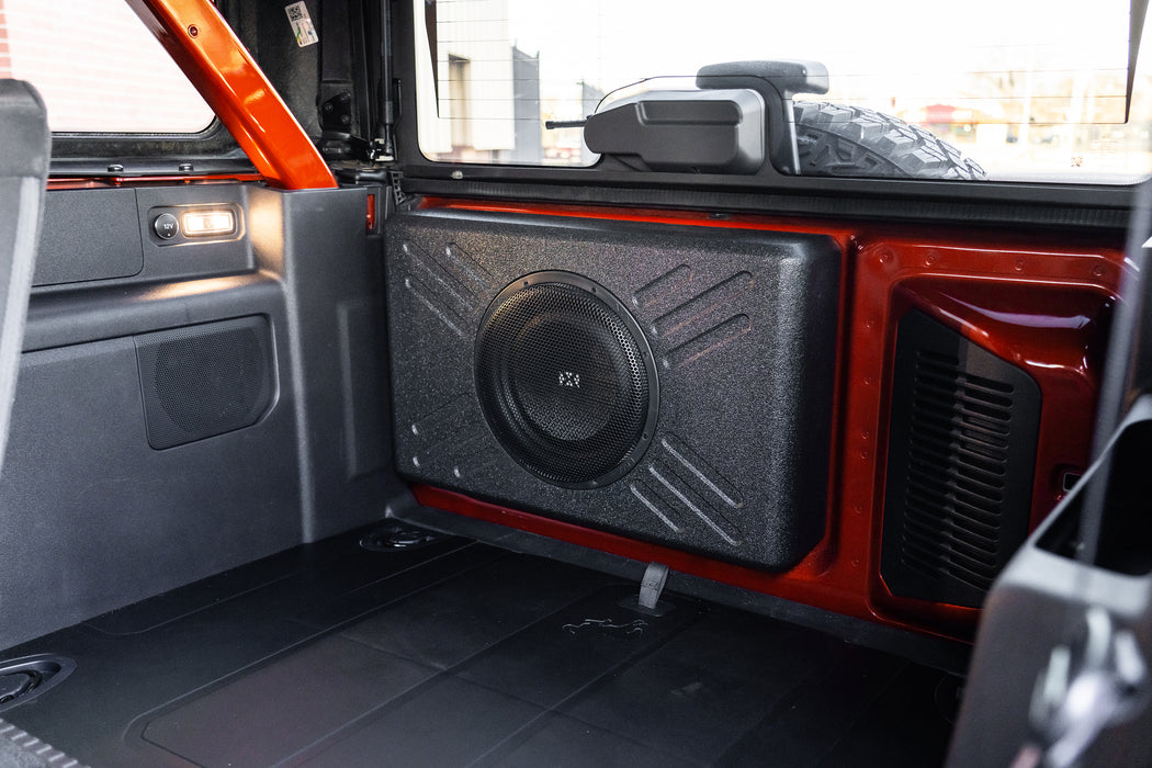 2021-up Ford Bronco - Custom 12" 400W RMS Loaded Subwoofer Enclosure | BE-FRD-BRO-G6