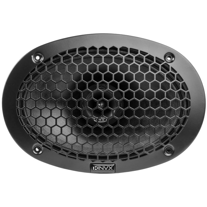 VPRO69 550W Peak (275W RMS) 6" x 9" V-Series Pro 2-Way Water Resistant Coaxial Loudspeaker with Bullet Tweeter