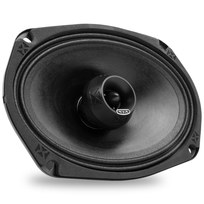 VPRO69 550W Peak (275W RMS) 6" x 9" V-Series Pro 2-Way Water Resistant Coaxial Loudspeaker with Bullet Tweeter