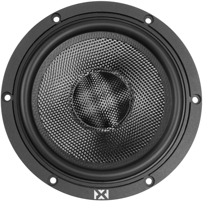 XQS65KIT 600W Peak (300W RMS) 6.5" X-Series 2-Way Component Speaker System with Carbon Fiber Cones and 30mm Silk Dome Tweeters