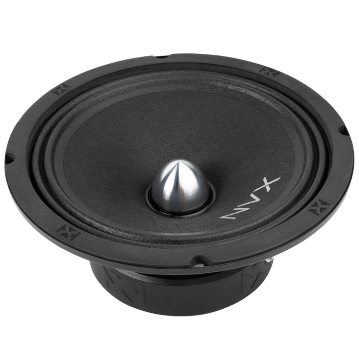 VPRO8BM 500W Peak (250W RMS) 8" V-Series Pro Midrange Loudspeaker with Bullet Aluminum Phase Plug