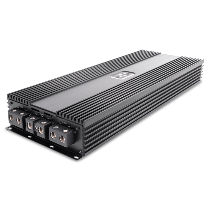 XCA6K 6000W RMS XC-Series Competition Class-D Monoblock Amplifier with LED Remote Bass Knob (Strappable & Linkable) – Made in Korea