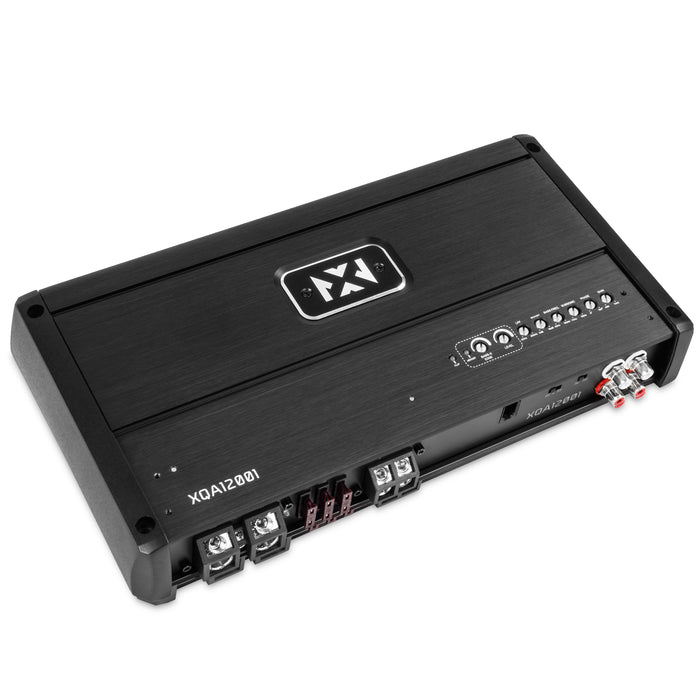 XQA12001 1200W RMS X-Series SQ Class D 1-Ohm Stable Monoblock Amplifier with X-Boost