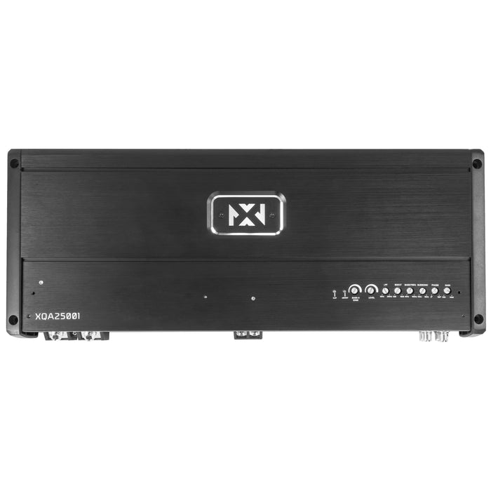 XQA25001 2500W RMS X-Series SQ Class D Strappable 1-Ohm Stable Monoblock Amplifier with X-Boost