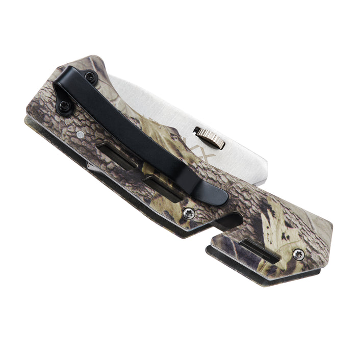 VKN2GC Gray Camo Handle Stainless Steel Utility Knife