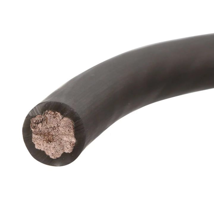 XW0GR5 5 ft. of Frosted Gray 1/0-Gauge True Spec 100% Oxygen-Free Copper EnvyFlex Power/Ground Wire