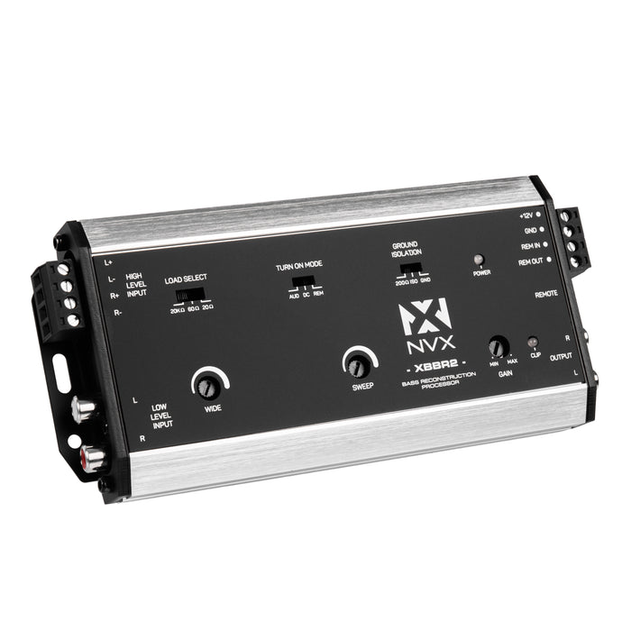 XBBR2 2-Channel Bass Restoration Processor and Line Output Converter with Impedance Matching and Remote Level Control