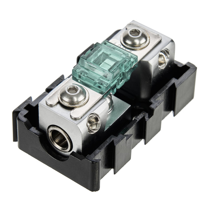 XFMMINI 4/8 Gauge AWG Mini-ANL/MANL/AFS Modular Linkable In-ine Fuse Holder for Car Audio and Marine Audio