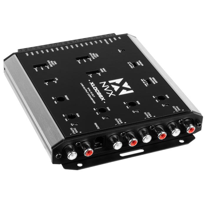 XLOC88X 8 inputs / 8 outputs High Voltage Active Line Output Converter with Impedance Matching and Remote Level Control